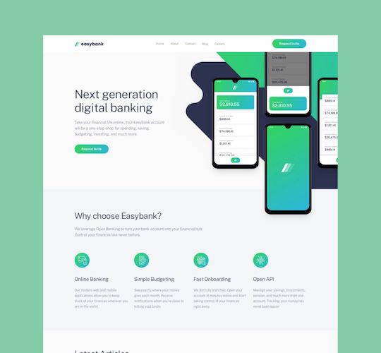 Bookmark portfolio screenshot