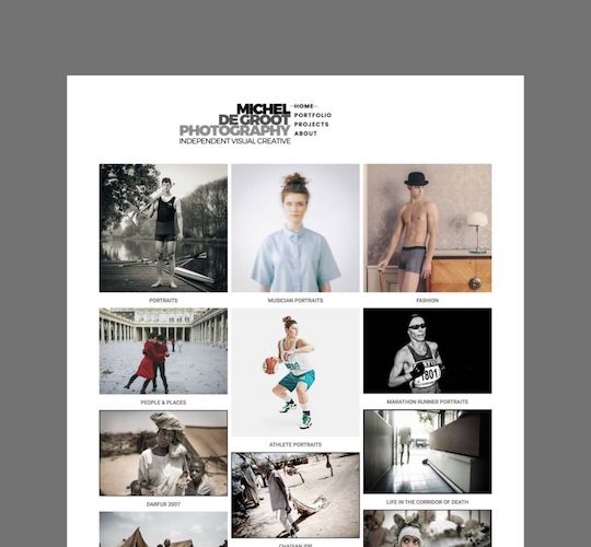 mdg portfolio screenshot